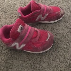 Pink new balance shoes size 9